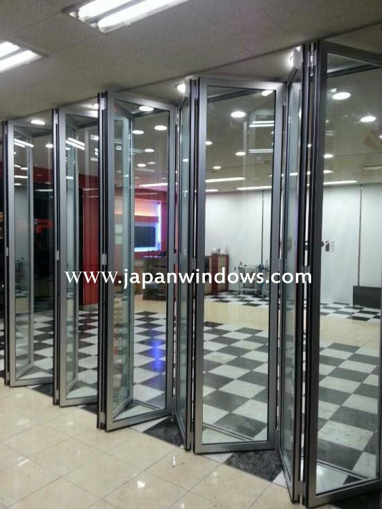 Cửa lùa xếp nhôm xingfa quận thủ đức