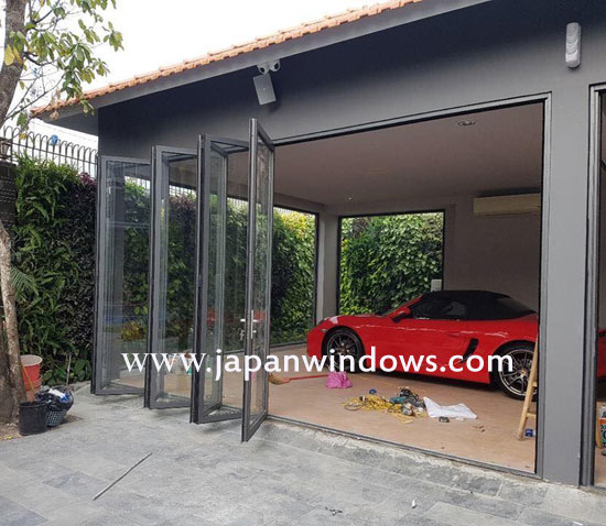 Cửa lùa xếp trượt nhôm xingfa quận thủ đức