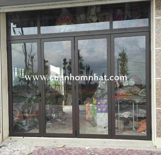Cửa 4 cánh nhôm xingfa tỉnh Đồng Nai