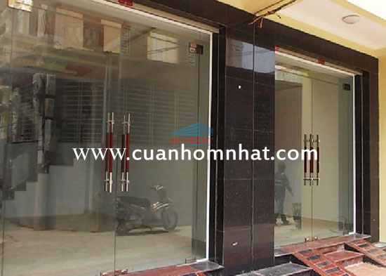 Cửa kính cường lực bản lề sàn tỉnh Đồng Nâi