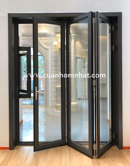 Cửa lùa xếp trượt nhôm xingfa quận 8